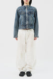 (W) Land Denim Jacket