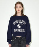 SWEET SOUND CROP SWEATSHIRT