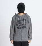 Stow Two-Way Hooded Knit Zip-Up