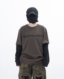 Kerr Chain Embroidered Layered Short Sleeve T-Shirt