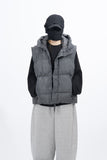 Andra Wrinkle Hood Padded Vest