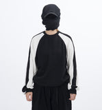 Ness Color Block Raglan Knit