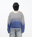 Petry Gradient Crop Long Sleeve T-Shirt
