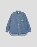 No.35 PARAGRAPH OVERSIZED DENIM SHIRT
