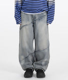 Zeper Diagonal Point Denim