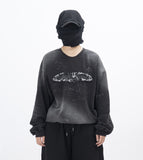 Rayon Denim Pigment Sweatshirt