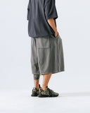 Pigment Incision Sweat Half Pants