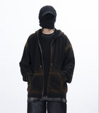 Temps Rare Washing Hooded Zip-Up
