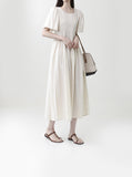Salmon Smoke Linen One Piece