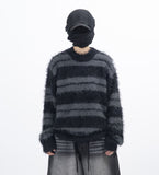 Kera Hairy Stripe Knit