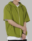 Taber hooded zip up