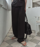Chloe Two Tuck Wide Slacks