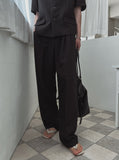 Chloe Two Tuck Wide Slacks