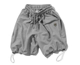 Bermuda Three-Tuck Balloon Sweatpants