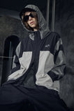 Cracking Hood Windbreaker