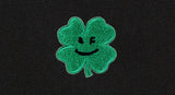 Clover Smile Embroidery Cross Messenger Bag