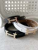Heraim Slim Buckle Belt