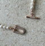 Mora Cubic Freshwater Pearl Necklace