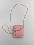 Nylon Pocket String Mini Crossbody Bag