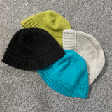 Color Knit Bucket Hat