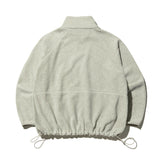 Wave logo fleece zip-up