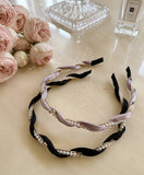 Reniel Pearl Cubic Hair Band