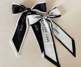 Annual Lettering Ribbon Hairpin