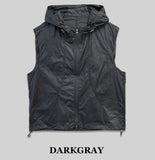 Crack Nylon Hood Vest