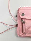 Nylon Pocket String Mini Crossbody Bag