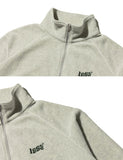 Wave logo fleece zip-up