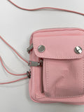 Nylon Pocket String Mini Crossbody Bag
