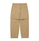 Pocket Layered Oversized Cotton Pants