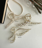 Cerise Pearl Hairpin
