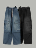 Agnal Cargo Balloon Jeans