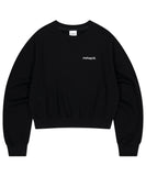 ORIGIN LOGO CROP SWEATSHIRT