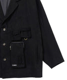 Multi Pocket Batwing Jacket