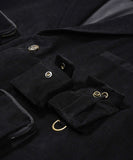 Multi Pocket Batwing Jacket