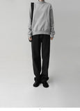 Half Turtleneck Pocket Sweatshirt