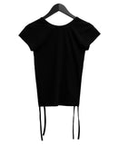 Roen Slit U-neck Tee