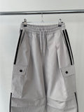 Track line cargo banding pants