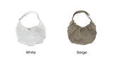 Nylon string hobo bag