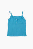 Kitsch button sleeveless