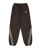 Side Fur Trim Sweatpants