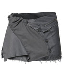 Asymmetrical Layered Mini Skirt