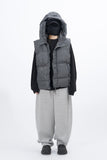 Andra Wrinkle Hood Padded Vest