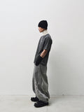 FLAME ARTWORK WIDE DENIM