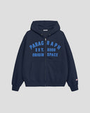 No.016 ORIGIN SPACE ZIP HOODIE