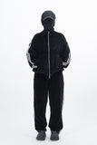 Stua Velour Velvet Set-Up Sweatpants