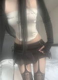 yuyuni lace garter stocking