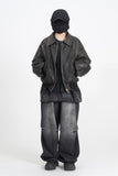 Mekhi Clan Leather Jacket